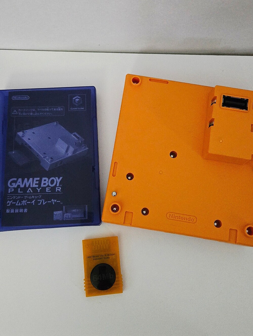 Nintendo Game Boy Player With Disc And Memory Card